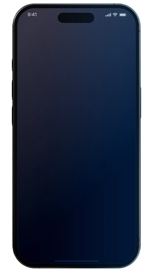 Interfaz móvil de Huvlirenox